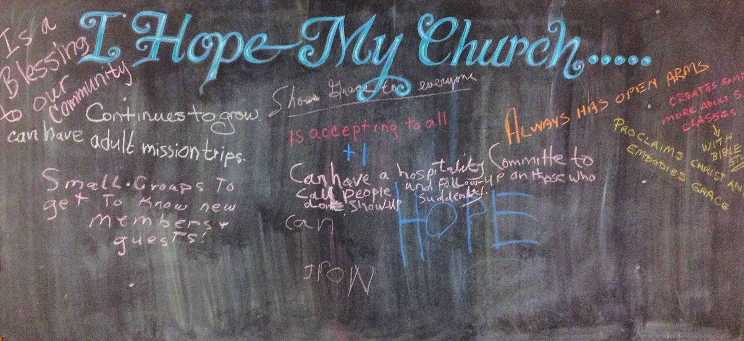 I Hope My Church