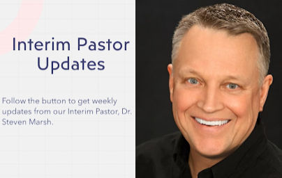 Interim Pastor update banner